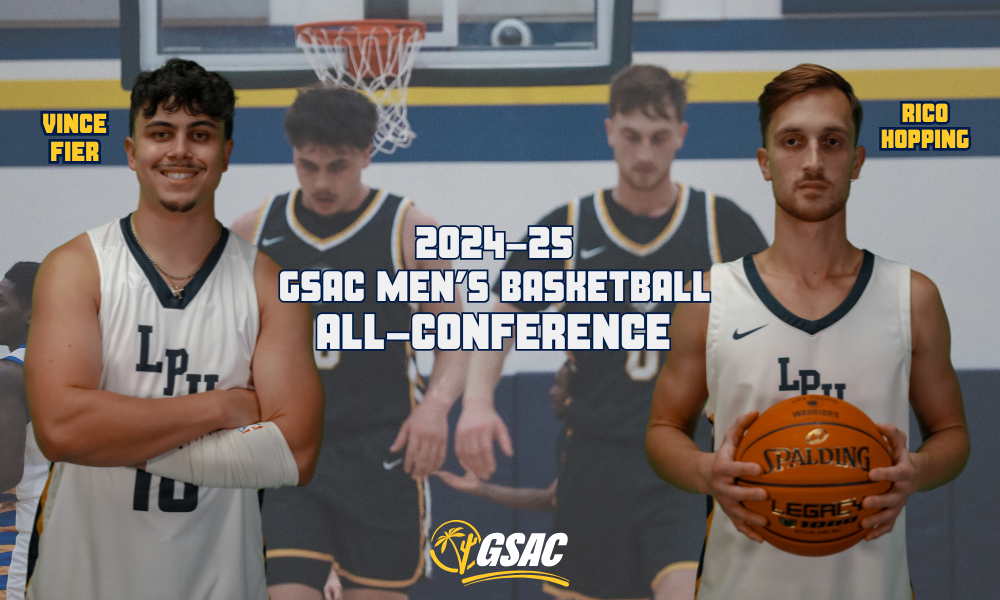 Fier and Hopping Named to GSAC Men's Basketball All-Conference Team