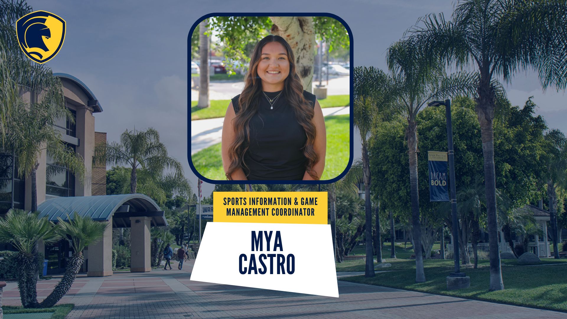 LPU Welcomes Mya Castro as Sports Info & Game Management Coordinator