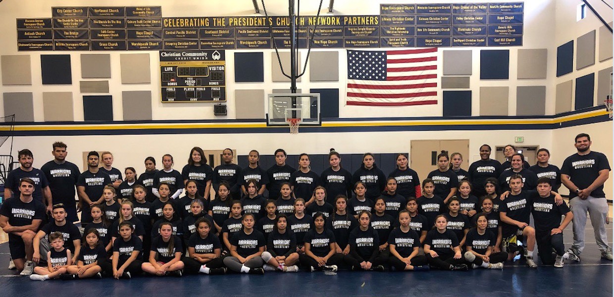 LPU Women's Wrestling Hosts Wrestling Camp