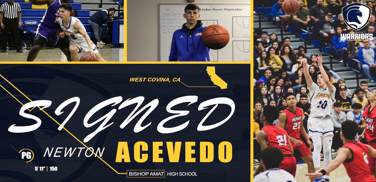 LPU Signs Bishop Amat Point Guard Newton Acevedo