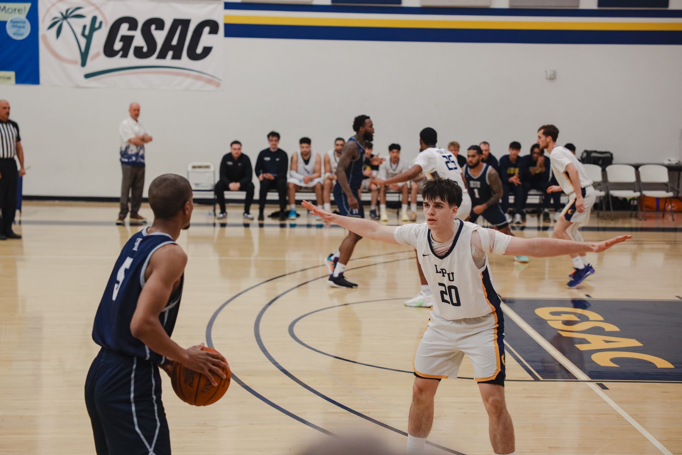Three Different Warriors Finish With Double-Double in Victory Over RedHawks