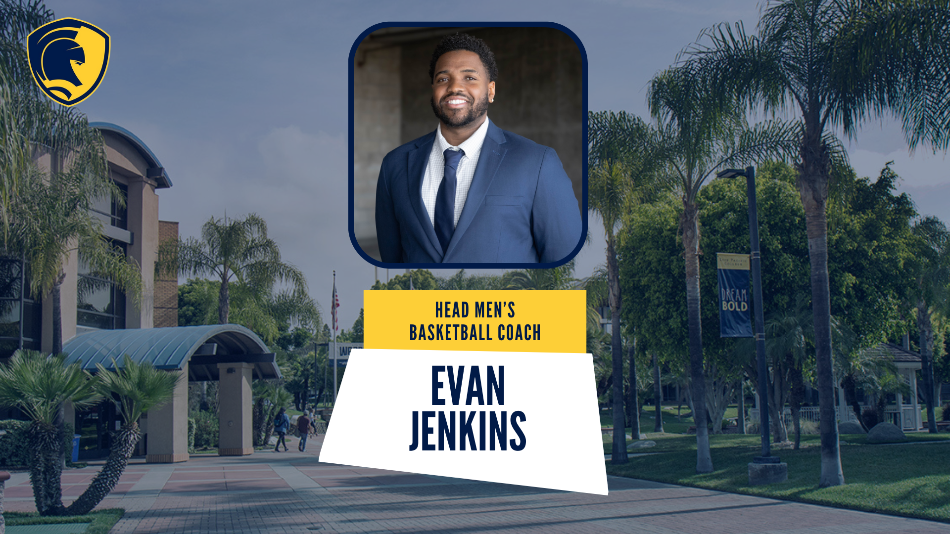 LPU Welcomes Evan Jenkins as Men's Basketball Head Coach