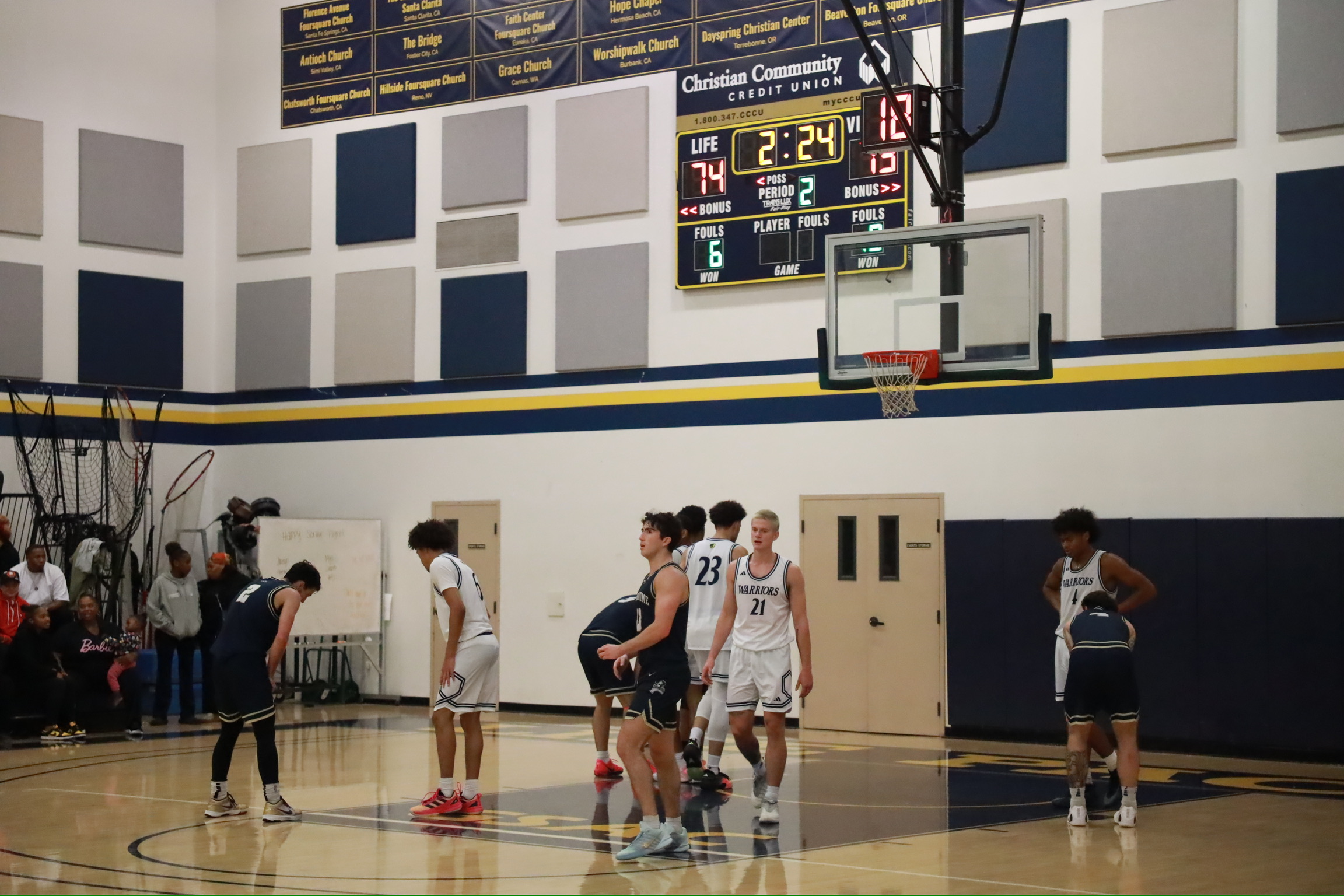 Warriors Roll Past Bethesda for 98&ndash;74 Home Victory