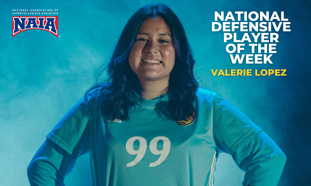 Valerie Lopez Named NAIA National Defensive Player of the Week
